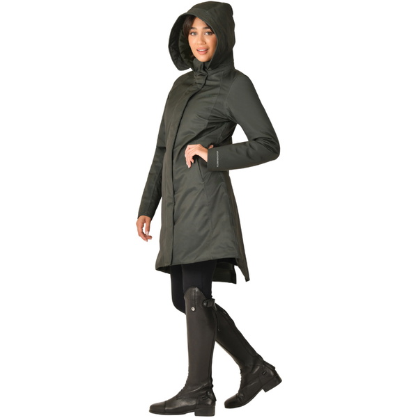 2025 Weatherbeeta Womens All Purpose Waterproof Longline Equestrian Jacket 1028432 - Midnight Green